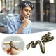 thumbnail image 1 of Fiudx Anillo Dorado, Joyería de Metal Ajustable, Diseño Misterioso Único, Material de Cobre Duradero, Práctico para Juegos, Uso Diario, Regalo Perfecto para Amigos y Familiares., 1 of 6