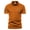 Khaki, variant on KeShDi Men's T-Shirts Men Short-Sleeved Turn-Down Collar Solid Buttons Blouse Shirt Tops Navy XL