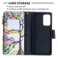 thumbnail image 2 of Dteck Case for Samsung Galaxy A52 6.5-inch,Magnetic Patterned Leather Zipper Card Holder Wallet Flip Case Kickstand Shockproof with Hand Strap Cover ,Tree, 2 of 6