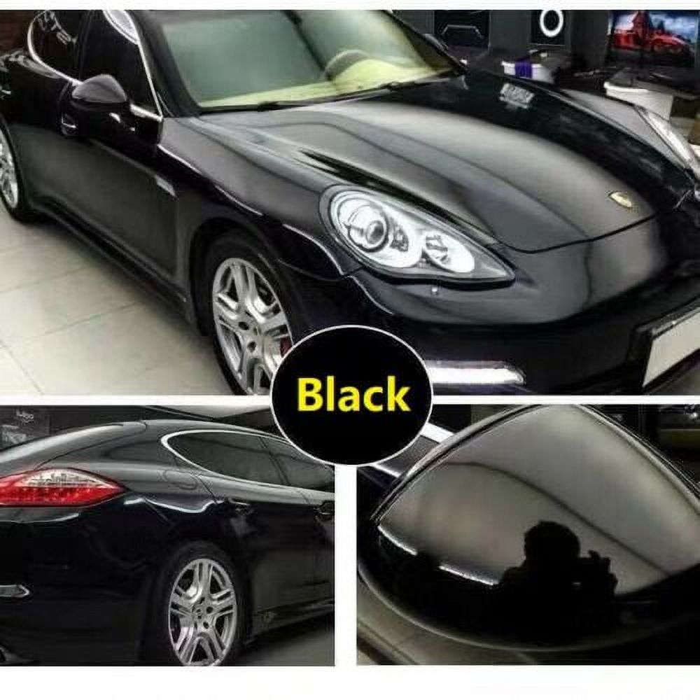 BESTeck High Gloss Glossy Vinyl Wrap Film – DIY Bubble Free With Air Release, Multiple Sizes (1x5 Ft To 10x5 Ft)