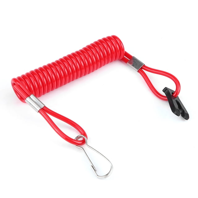 Cordón de interruptor de apagado, cordón de interruptor de parada de emergencia de encendido de motor fueraborda Cordón de interruptor de apagado de precisión diseñado
