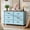 Light Blue, variant on Buildhom 54" Farmhouse 6-Drawer Dresser, Rustic Wood Chest with 4 Legs for Adult Bedroom, Brown