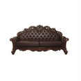 thumbnail image 2 of ACME Vendome Loveseat with 2 Pillows in Cherry PU, 2 of 6