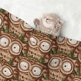 thumbnail image 2 of Yiaed Beautiful Owl Print Dog Blankets-Cat Blanket Washable for Couch Protection,Puppy Blanket, Soft Plush Reversible Throw Furniture Protector-Medium, 2 of 8