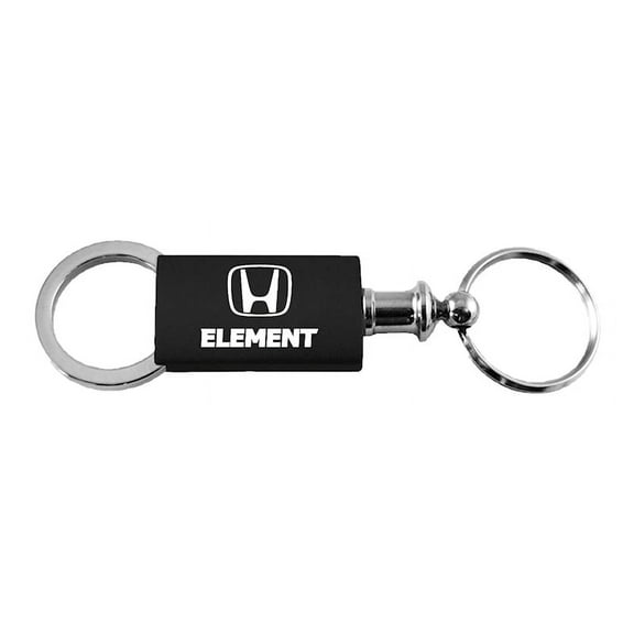 Honda Element Anodized Aluminum Valet Key Fob (Black)
