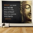 thumbnail image 2 of Oneluffy Buddha Tapestry Wall Hanging Zen Art with Large Buddha Statue Spiritual Buddhist Meditation Wall Decor for Bedroom Office Yoga Spa, 2 of 12