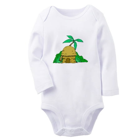 

Babies Nature Pattern Jungle Rompers Newborn Baby Unisex Bodysuits Infant Jumpsuits Toddler 0-12 Months Kids Long Sleeves Oufits (White 6-12 Months)