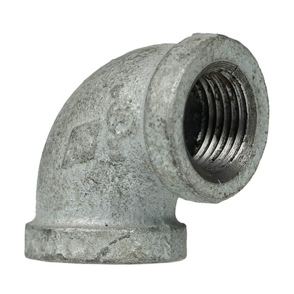 1/2-Inch Female National Pipe Thread Galvanized 90 Degree Elbow Fitting 64103