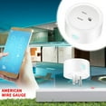 thumbnail image 2 of 1/2 Socket Set,Smart Life Plugs Smart Socket Wifi Smart Plug 16A Power Mornitor Socket Energy Socket Smart Life Vocation Control Usa Standard Wifi Plugs Smart Plug,Wifi Smart Plug, 2 of 9