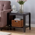 thumbnail image 2 of Smart Home Furniture Mid-Century Wood End Table in Red Cocoa, 2 of 3