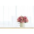 thumbnail image 3 of Ramo de flores artificiales NQ Peonías falsas y hortensias de seda decoración de bodas centros de mesa, 3 of 4