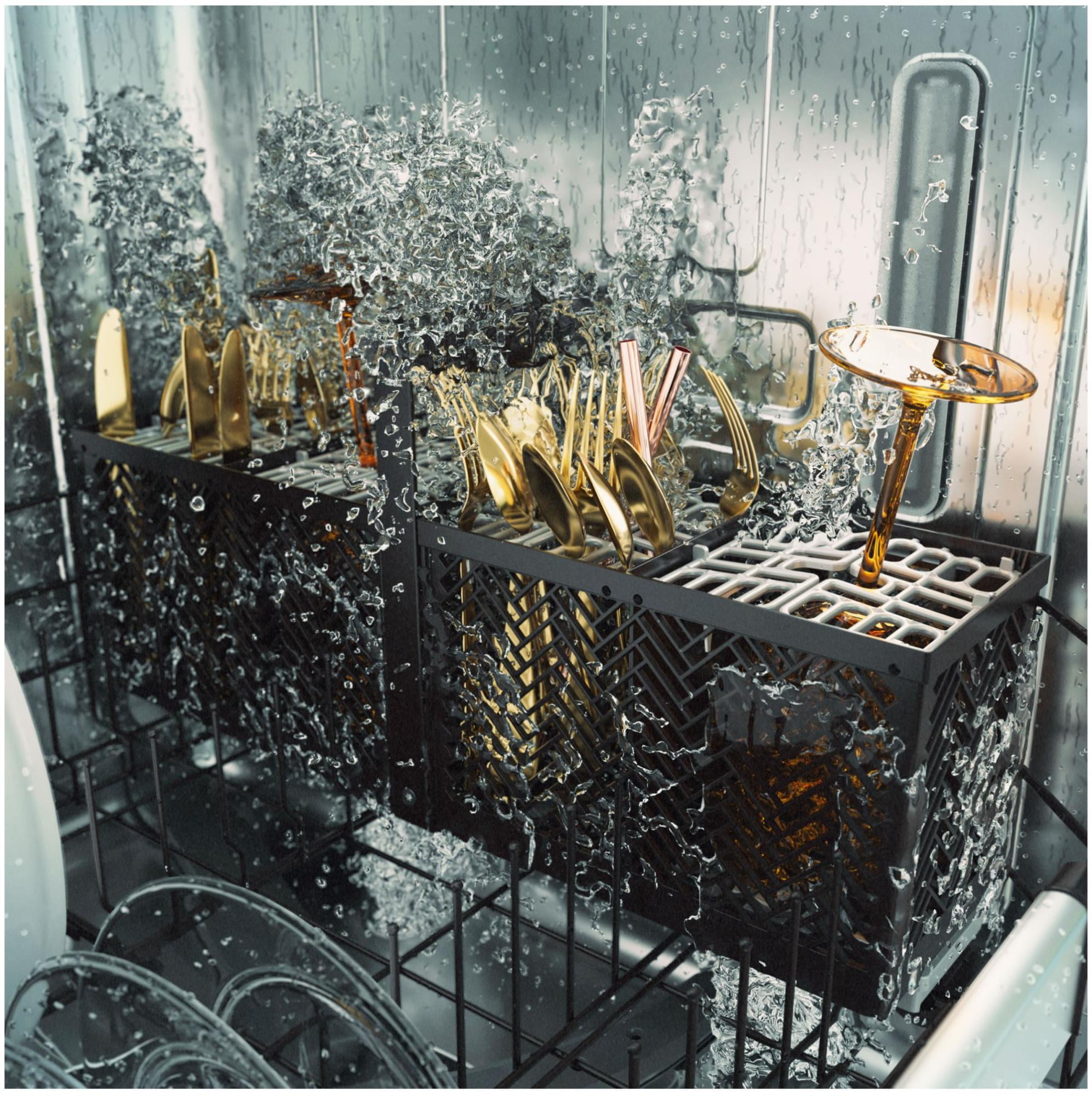Cafe Cdt858pv 24" Wide 16 Place Setting Built-In Top Control Dishwasher - Stainless Steel