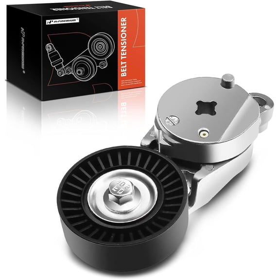 A-Premium Belt Tensioner Assembly Compatible with Toyota Camry 2012-2017 RAV4 2009-2018 Sienna 2011-2013 Venza 2009-2015 2.5L 2.7L