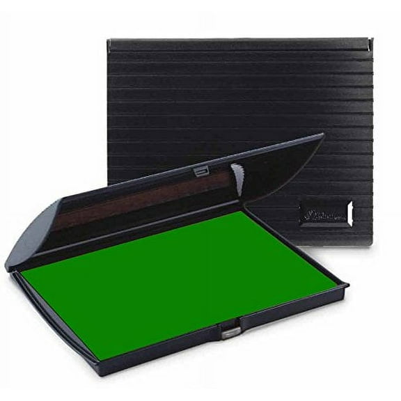 Large 5" x 7" Felt Rubber Stamp Ink Pad, Lime Green