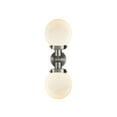 thumbnail image 4 of Innovations Lighting 900H-2W Globe Globe 2 Light 14" Wide Bathroom Vanity Light - Nickel, 4 of 7