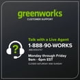thumbnail image 5 of Greenworks 24V 12" Cordless String Trimmer/Edger and Leaf Blower Combo Kit + 3 Bonus Spools, 2.0Ah Battery and Charger Included, 5 of 15