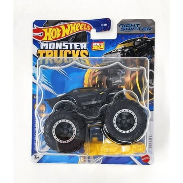 Hot Wheels Monster Trucks 1:64 Scale Die-Cast Vehicle | Night Shifter | HTM40