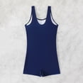 thumbnail image 7 of Erwazi Womens Printed One Piece Swimsuit Tummy Control Boyshort Athletic Modest Beach Bathing Suits, 7 of 7