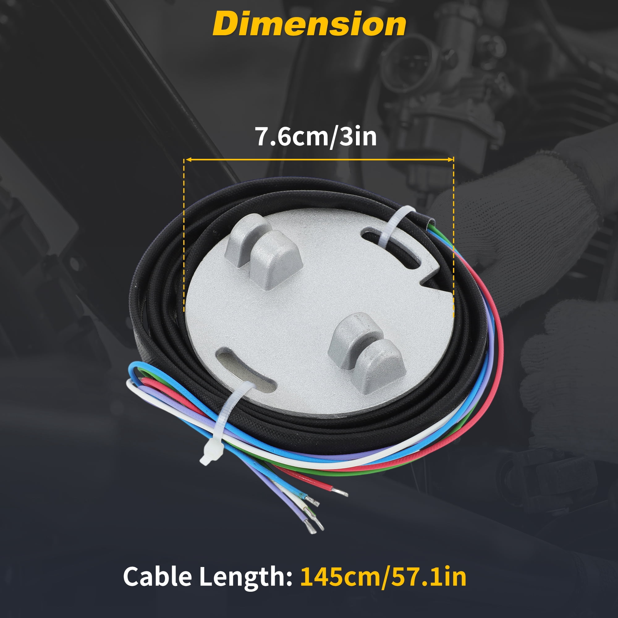 Unique Bargains 53-644 Single Fire Electronic Ignition Module for Harley-Davidson