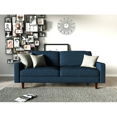 Us Pride Furniture Elvinn Linen Fabric Sofa Dark Blue S5414 S Us Pride Furniture Elvinn Linen Fabric Sofa Dark Blue S5414 S