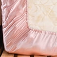 thumbnail image 5 of THXSILK 4 Pcs Silk Sheet Set, Luxury Bedding Sets, 1 Fitted Sheet, 1 Flat Sheet & 2 Pillowcase, 100% Natural Mulberry Silk,Queen Size, 5 of 8