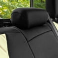 thumbnail image 3 of TLH Beige Rear Neoprene Custom Fit Seat Covers for 2019-2022 GMC Sierra 1500 2500HD 3500HD Base | SLE – Rear, 3 of 4