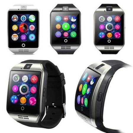 T18 Curved Screen Bluetooth Smart Watch Wrist Watch with Camera For iPhone Android Smart (Best Smartwatch For Iphone 5s)