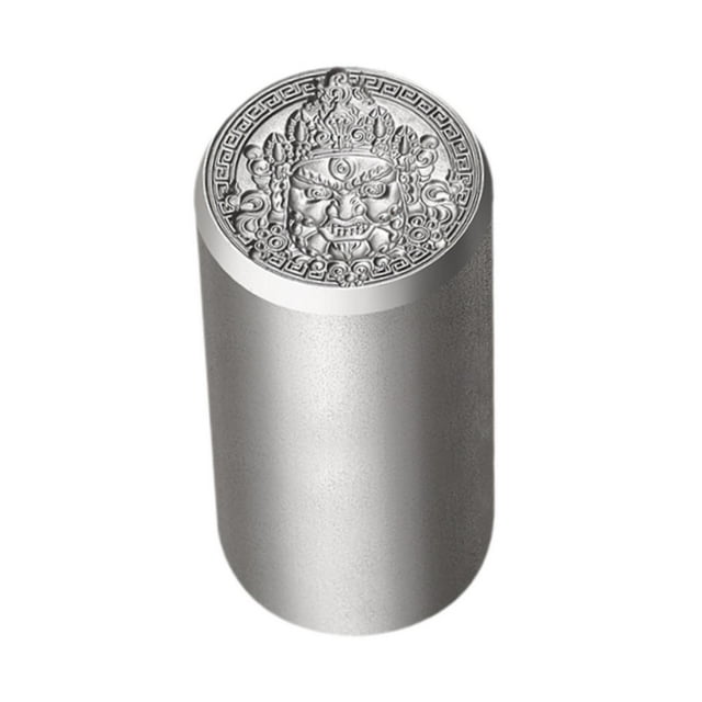 Lipstore Tampon Dieu de la Richesse, Estampage DIY, Tampon en Acier, Tamponnage sous Pression 28mm