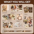 thumbnail image 2 of Scrapbooking Kit, , Perfect for -Scrapbooking Materials, Planner DIY Art Crafts Coffee Bazaar, 2 of 6