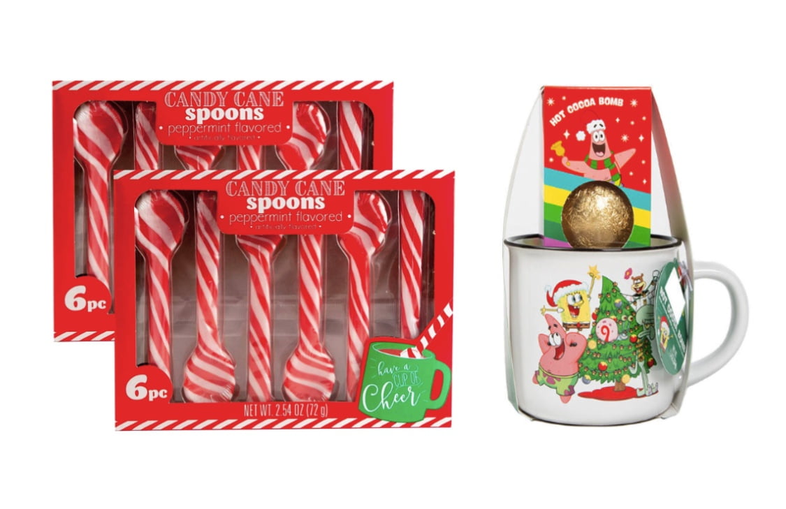 SpongeBob SquarePants Holiday Hot Cocoa Bomb & Mug Set Paired With TWO