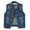 Blue, variant on Denim Jackets For Women Clearance Vest Vest Classic Stretch Jean Jacket Elegant Oversized Denim Jacket Casual Basic Stylish Jean Jacket Blue 6Xl