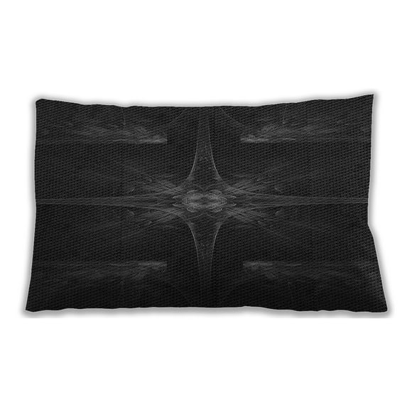 Ahgly Company Indoor Rectangular Contemporary Lumbar Throw Pillow, 13 inch by 19 inch