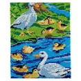 thumbnail image 1 of Rug Making Latch Hooking Kit | Duck Family (58x87cm), 1 of 2