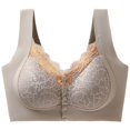 thumbnail image 4 of MEICHEN Womens Front Closure Wireless Bras Padded Full Coverage Comfort Everyday Bralettes Seamless Underwear, 4 of 4