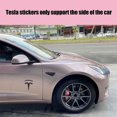 thumbnail image 4 of GHSDFBB 3D T Metal Emblem (Small Size) Car Side/Rear Badge Decals for Tesla Model S ModelxModel 3 Auto Accessories NOT OEM (Black), 4 of 6
