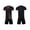 MM-Graphic-Black, variant on lcziwo Stretchy Kids Soccer Jersey Set, Breathable Quick-Dry Youth Football Uniform, Boys Girls Soft Athletic Training Outfit Blue
