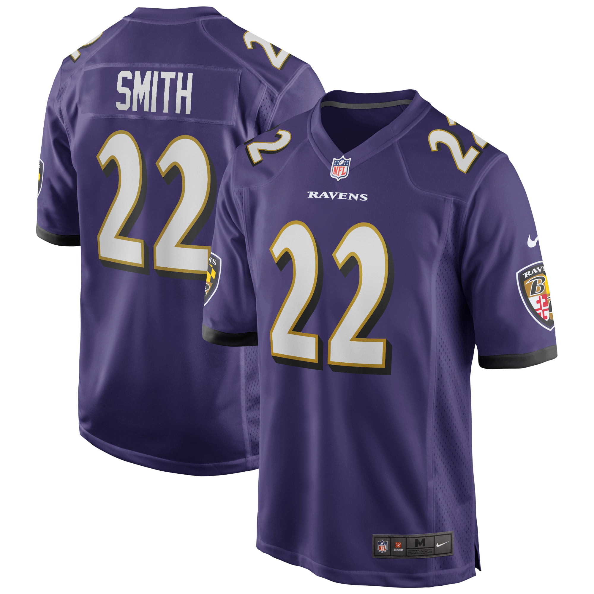 Jimmy Smith Baltimore Ravens Nike Team Game Jersey - Purple - Walmart.com