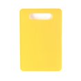 thumbnail image 3 of Yellow - Plastic Utility Cutting Board With Handle, Food Safe, Dishwasher Safe, Thick Cutting Board, Easy Grip (1 Piece), 3 of 5