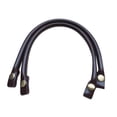 thumbnail image 2 of fastboy 2x Fashionable PU Leather Bag Handles for DIY Crafting Coffee 40cm 1Set, 2 of 4