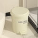 thumbnail image 5 of Yhmxh Utensilios de cocina Cubo de basura con pedal y tapa para decoración del hogar - Moderno y resistente cubo de basura de plástico - Para cocina, baño y oficina Muebles para cocina, 5 of 6
