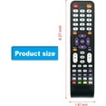 thumbnail image 3 of New remote control 142021270009C for SCEPTRE TV U650CV-UMK E195BV-SMQR E325BV-FMD E485BV-FMQR E505BV-FMQC X322BV-HDR X325BV-FMDR, 3 of 5