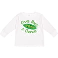 thumbnail image 3 of Inktastic Give Peas A Chance. Boys or Girls Long Sleeve Toddler T-Shirt, 3 of 5