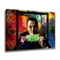 thumbnail image 2 of Wolf of Wall Street Abstract Pastel Black Floating Canvas Poster Bedroom Decor Sports Landscape Office Room Decor Gift,Frame-style,24x36inch(60x90cm), 2 of 8