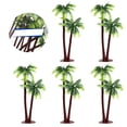 thumbnail image 5 of 5 adornos de plástico para cocoteros, plantas de coco y palmeras para acuarios., 5 of 5