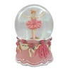Elegantoss 100 MM Ballerina.Dancing Ballet Girl Music Water Globe with Inside Figurine Rotating playing tune Top Decoration