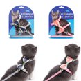 thumbnail image 2 of Cat Strap Cute Bowknot Escape Proof Cat Collar Leash Pet Leash Harness Set, 2 of 10