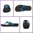 thumbnail image 4 of Orthopedic Walking Sandals with Arch Support, Casual Plantar Fasciitis Flip Flops for Flat Feet, Comfortable Cushioned Foam Slippers for Beach Summer, 4 of 7