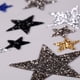 thumbnail image 5 of Pegatinas de tela con patrón de estrella de cinco puntas para perforaciones en caliente y dibujo en caliente, para zapatos, sombreros, equipaje, accesorios de ropa, parche de malla adhesiva, 5 of 5