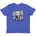 thumbnail image 3 of Inktastic KiniArt Elephant Youth T-Shirt, 3 of 5