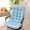 Blue, variant on weibbin Non-Slip Rocking Chair Cushion, Premium Tufted Rocker Seat Back Pad with Ties, Sturdy & Comfort Thick Padding Pillow Chair Mat Cushions for Outdoor/Indoor Office Car Home Dining Room Kitchen